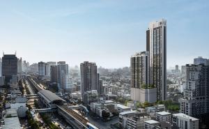 Sale DownCondoWongwianyai, Charoennakor : Selling down payment 1 bedroom, ready to transfer at the end of this year, Reference Sathorn - Wongwian Yai project.