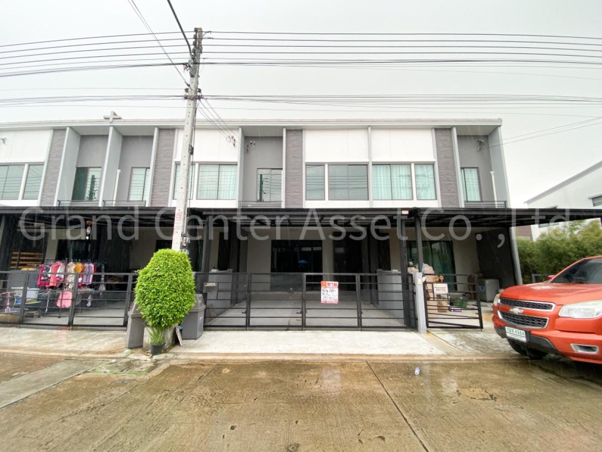 For SaleTownhousePathum Thani,Rangsit, Thammasat : (Property Code: 0034) Townhome for sale, Pleno Village, Rangsit Khlong 4 - Wongwaen.