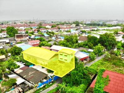 For SaleWarehouseNawamin, Ramindra : Warehouse with 3-Storey Home Office for Sale in Soi Nong Rahaeng 4, Intersection 7