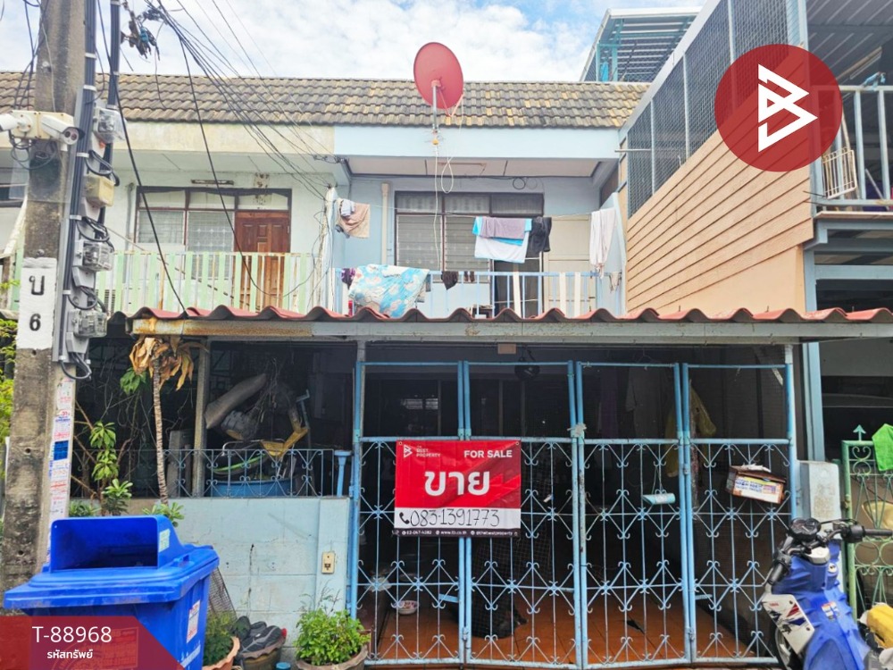 For SaleTownhouseSamut Prakan,Samrong : Townhouse for sale Premruthai Village, Bearing 40, Samrong Nuea, Samut Prakan