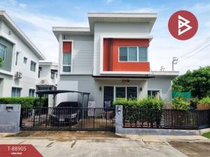 For SaleHouseRama5, Ratchapruek, Bangkruai : Single house for sale Casa Presto Village, Wongwaen-Pinklao, Nonthaburi