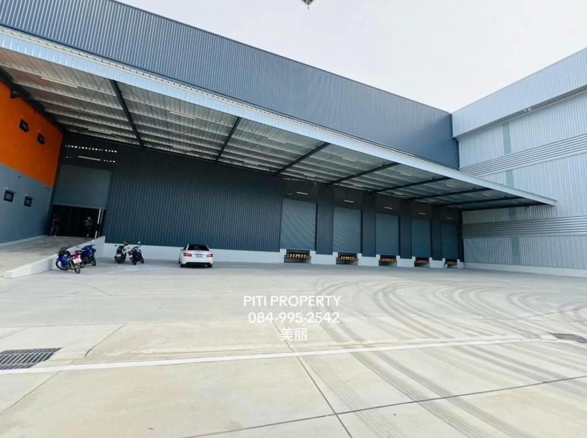 For SaleFactorySamut Prakan,Samrong : 🚩Brand new factory + 2-story office for rent, Bang Phli District, Samut Prakan Province, purple layout, can request Factory 4 🔹165 baht per sq m. Rent 1,215,802 baht/month.