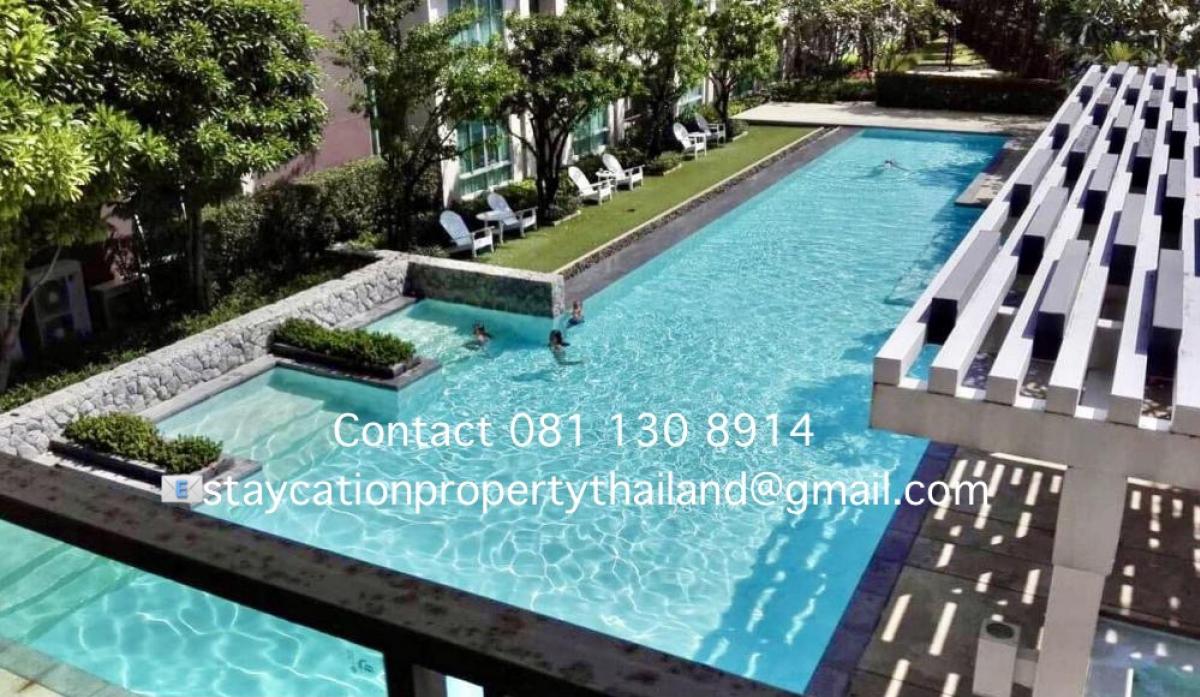 ให้เช่าคอนโดหัวหิน ประจวบคีรีขันธ์ : Condo near the beach for rent 9,000 THB.🐳 Hot deals please call 0811308914