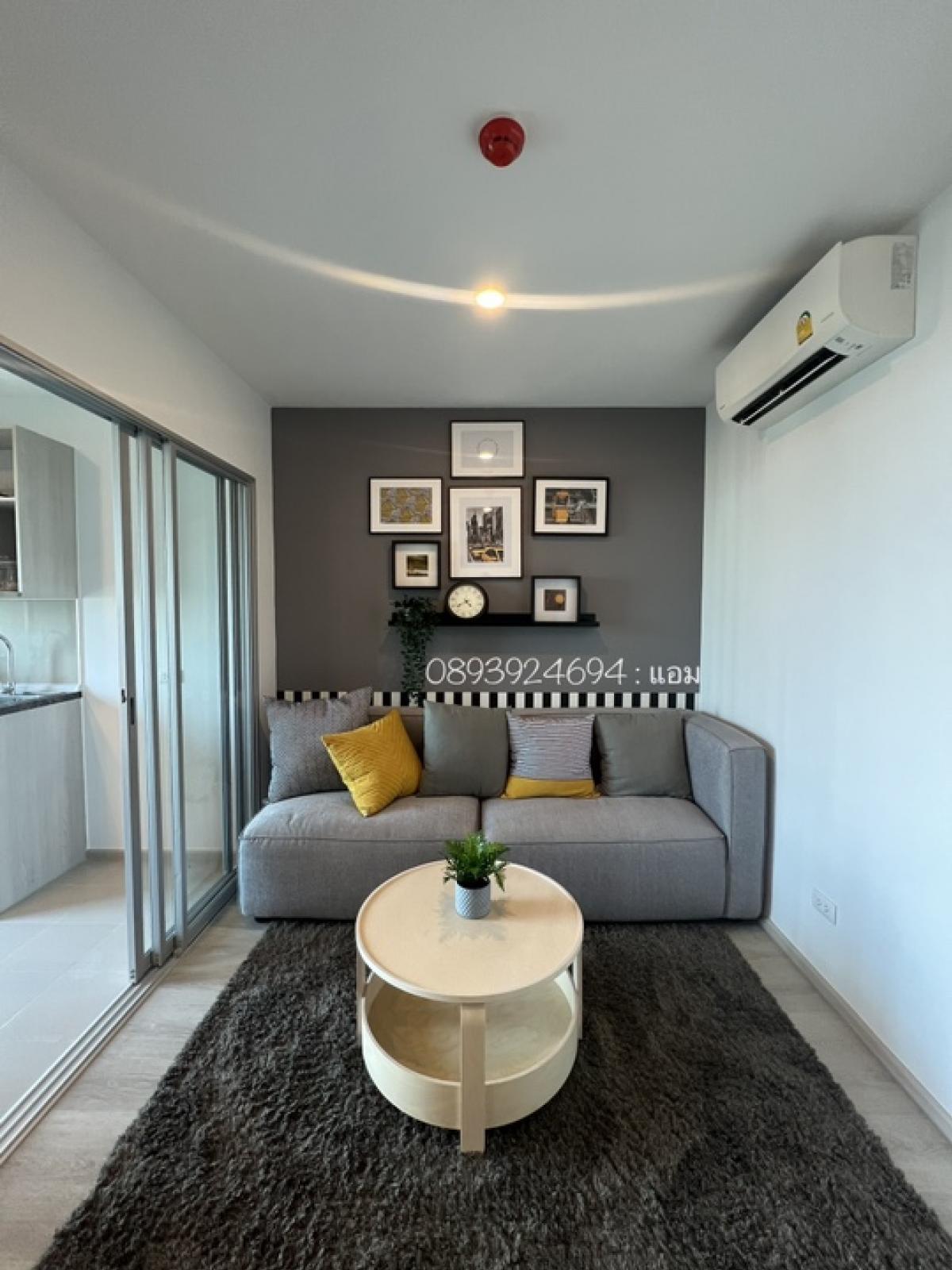 For SaleCondoThaphra, Talat Phlu, Wutthakat : 1 bedroom, 31 sq m, 32nd floor, fully furnished, just bring your bags and move in, all free + voucher 25,000 ฿ (can borrow 💯 % : 0893924694 ) near BTS Wutthakat 🚆