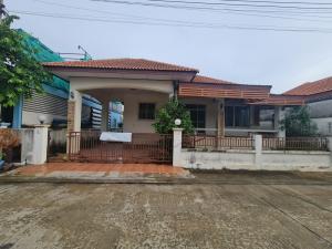 For SaleHousePathum Thani,Rangsit, Thammasat : Single-storey detached house for sale, Thanmankong Village, Khlong Luang District, Pathum Thani Province