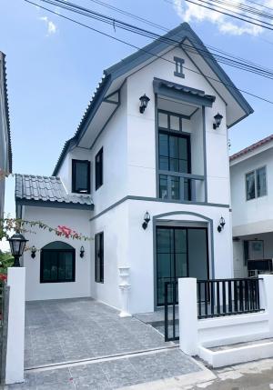 For SaleHouseNakhon Si Thammarat : Whole house renovated Nordic style (English style) size 27 sq m.