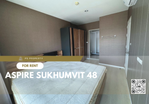 For RentCondoOnnut, Udomsuk : For rent 🔥 Aspire Sukhumvit 48 🔥 Complete furniture and electrical appliances. Ready to move in, near BTS Phra Khanong.