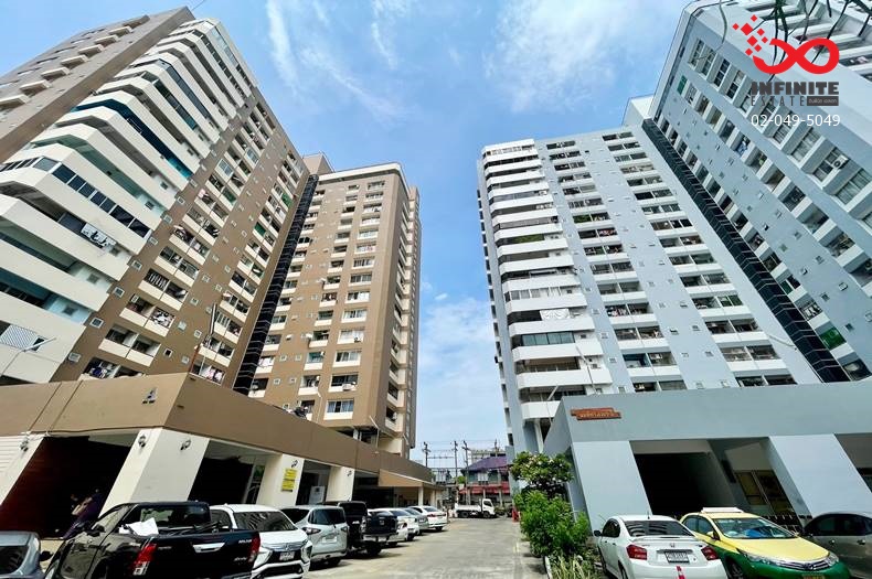 For SaleCondoNonthaburi, Bang Yai, Bangbuathong : Condo for sale 60 square meters Nont Tower Condominium near MRT Ministry of Public Health