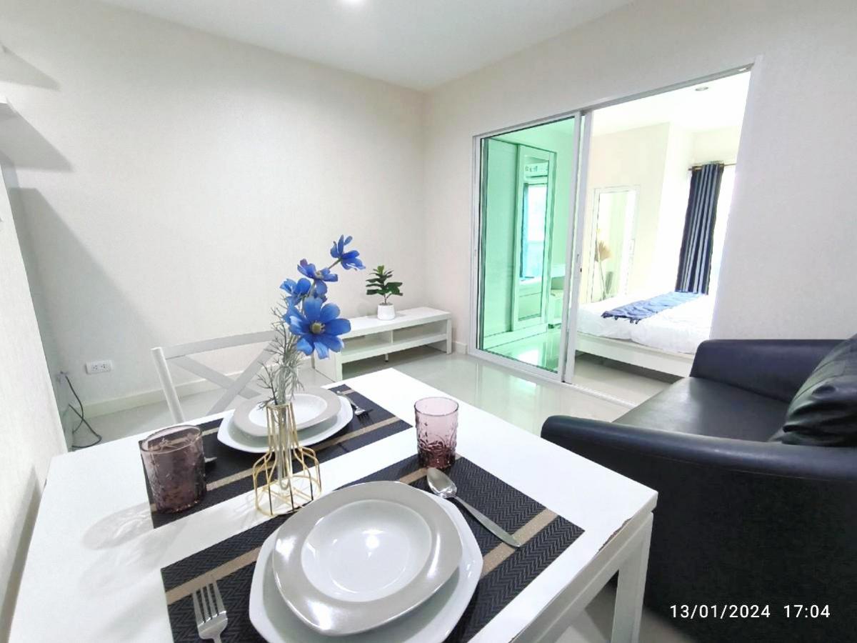 For SaleCondoThaphra, Talat Phlu, Wutthakat : 🌸For sale 1.19🌸 Condo Metro Park Sathorn 31.60 sq m. 1 bedroom 1 bathroom with furniture near BTS, MRT Bang Wa.