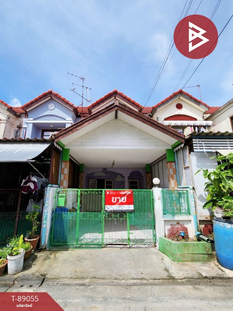 For SaleTownhouseSamut Prakan,Samrong : Townhouse for sale Mekfa Ville Village Bang Pu Municipality 58, Tai Ban, Samut Prakan