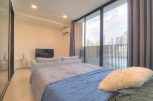 For SaleCondoSukhumvit, Asoke, Thonglor : ★Very special price at 4.189 million baht, making it easy for you to own it.  Traveling is extremely comfortable. Quiet, airy atmosphere @ Noble ambience sukhumvit 42★