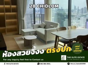 For RentCondoWitthayu, Chidlom, Langsuan, Ploenchit : 🐲✨Nice room for rent 🐲✨28 CHIDLOM