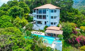 For SaleHouseKoh Samui, Surat Thani : 7-Bedroom Pool Villa with Seaview in Koh Samui