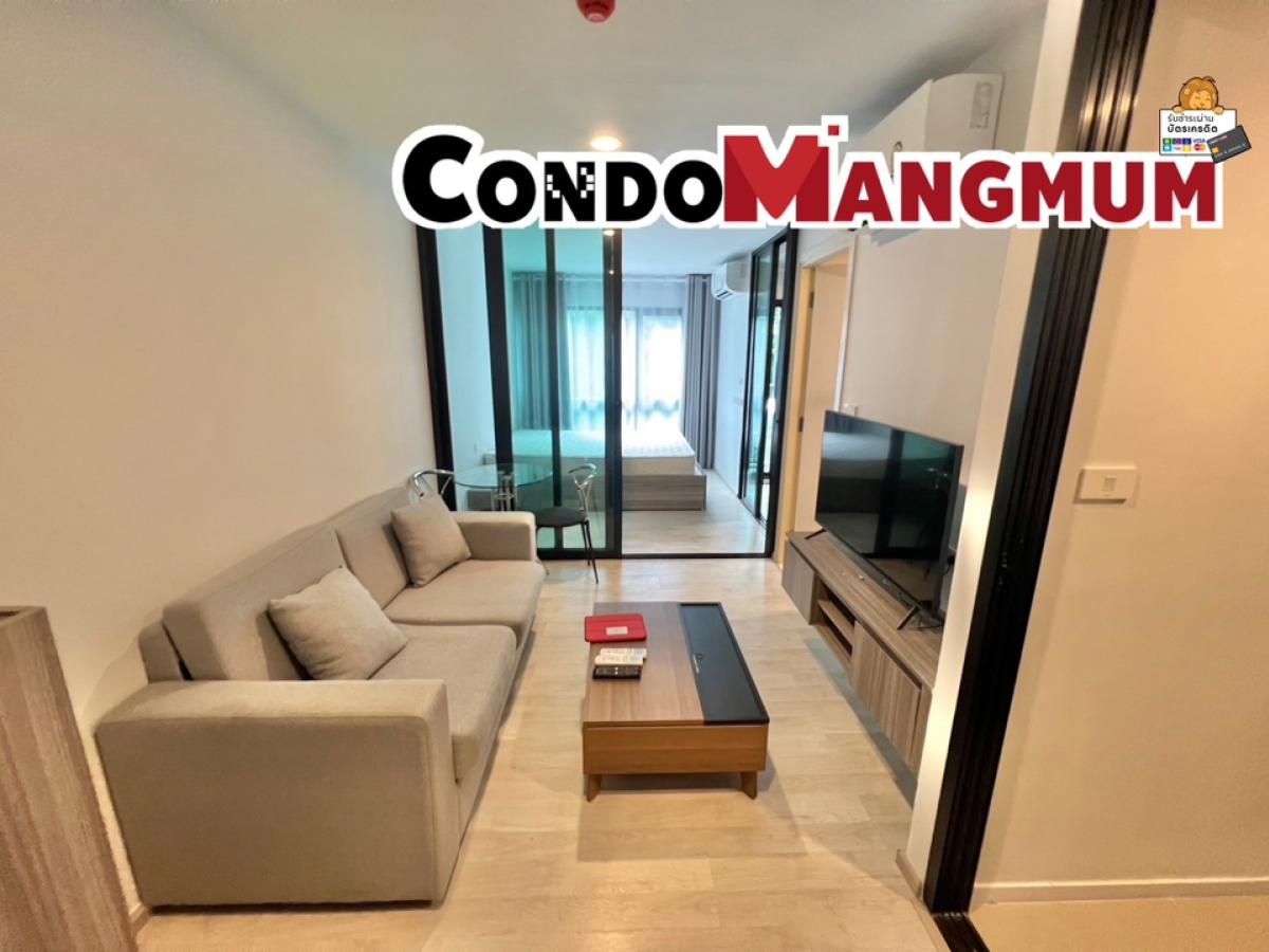 For RentCondoBangna, Bearing, Lasalle : Condo Origin Sukhumvit 105 Lasalle ✨Beautiful room, fully furnished 🚝 Near BTS Bearing 5 minutes