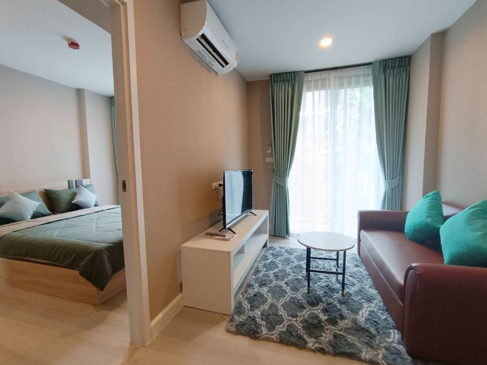 For RentCondoNonthaburi, Bang Yai, Bangbuathong : Condo for rent, Metro Luxe Riverfront, Rattanathibet, rental price 8,500 baht (Metro Luxe Riverfront), on the Chao Phraya River.