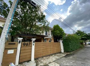 For SaleHouseMin Buri, Romklao : 🏡 2-story detached house for sale, K.C. Village, Natural City Ramkhamhaeng, Ring Road 🏡 Price only 8,345,000 baht.