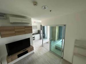 For RentCondoChaengwatana, Muangthong : Condo Aspire Ngamwongwan, near The Mall Ngam, Kasetsart University and Dhurakij Pundit University, corner room