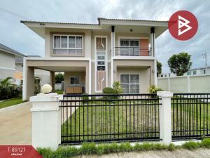 For SaleHouseChiang Mai : Single house for sale Kankanok Ville Village 16, San Sai, Chiang Mai