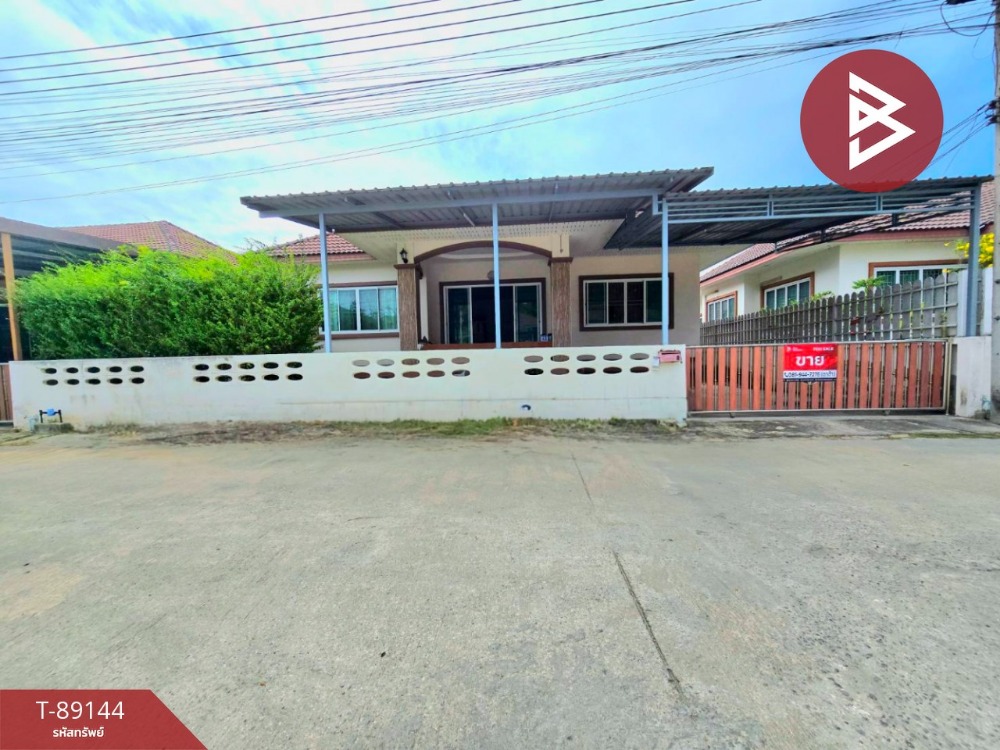 For SaleHouseSamut Songkhram : Single house for sale, Temsuk Village, Ban Prok, Samut Songkhram