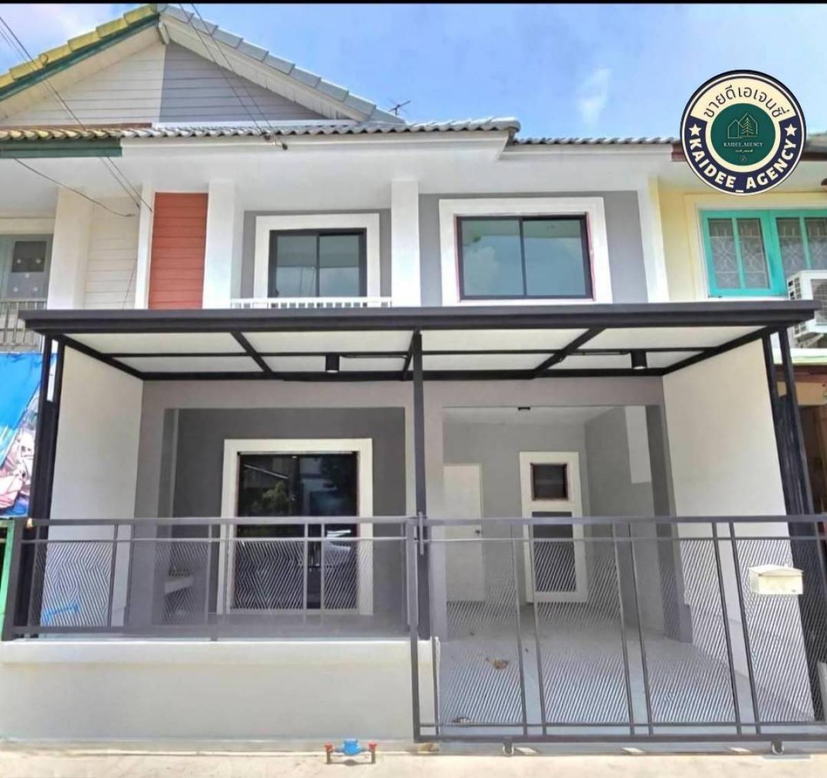 For SaleTownhouseNonthaburi, Bang Yai, Bangbuathong : Townhouse for sale, 2 floors, newly renovated, Pruksa Village 16. Bang Yai - Soi Kantana Soi 8, Bang Yai, Bang Yai, Nonthaburi