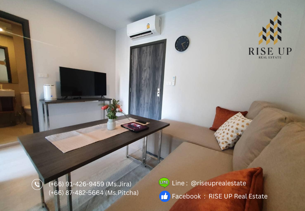 For RentCondoOnnut, Udomsuk : For rent 📣 Elio Del Nest Condo，1 Bedroom , 1 Bathroom , 32 sq. m. 🔥15,500 Baht/Month 🔥