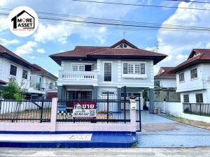 For SaleHouseNonthaburi, Bang Yai, Bangbuathong : Urgent sale! Single house, Maneeya Masterpiece Rattanathibet, wide space in front of the house, can park many cars, good price, Tha It location.