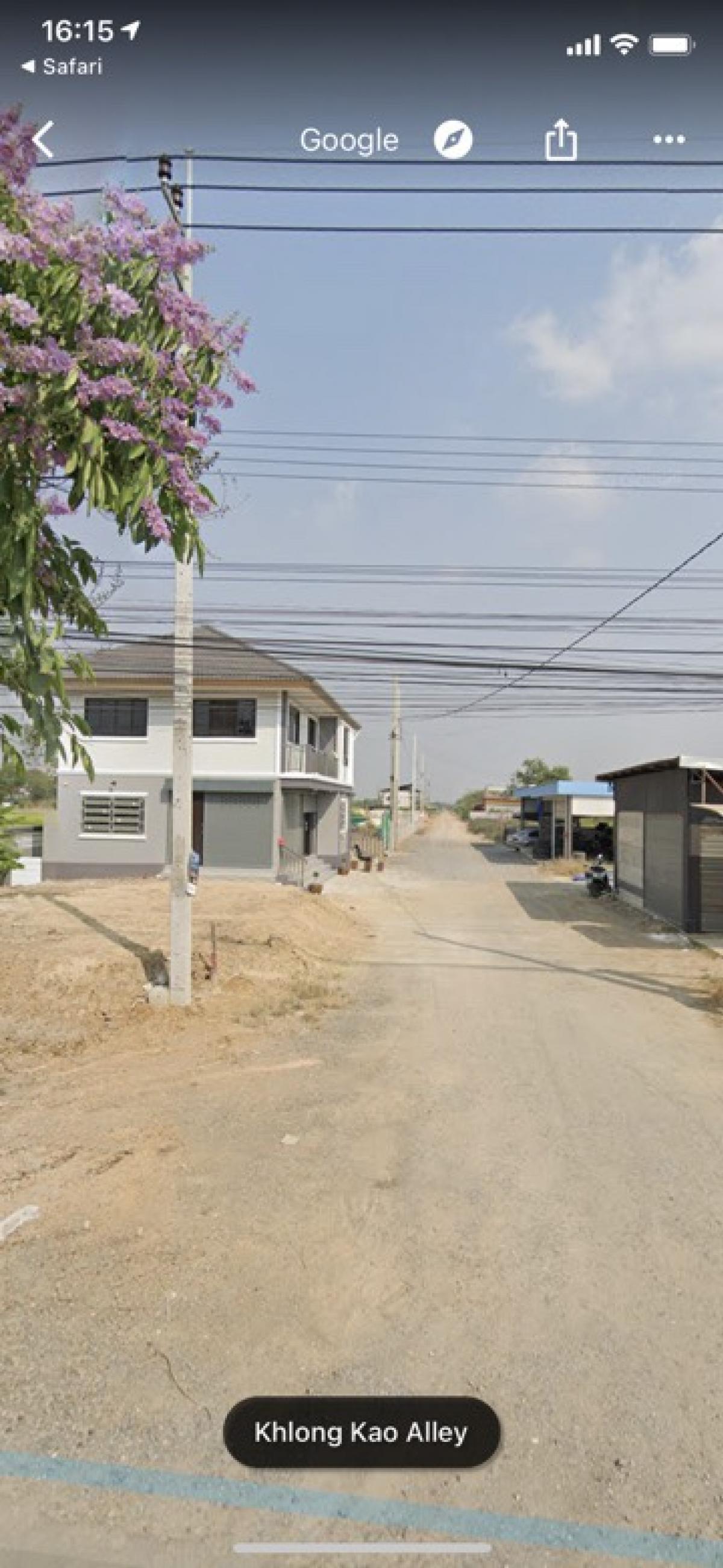 For SaleLandMin Buri, Romklao : Nong Chok land Khlong Kao-Lam Hin Road Near Nong Chok Housing Estate, cash - can pay in installments