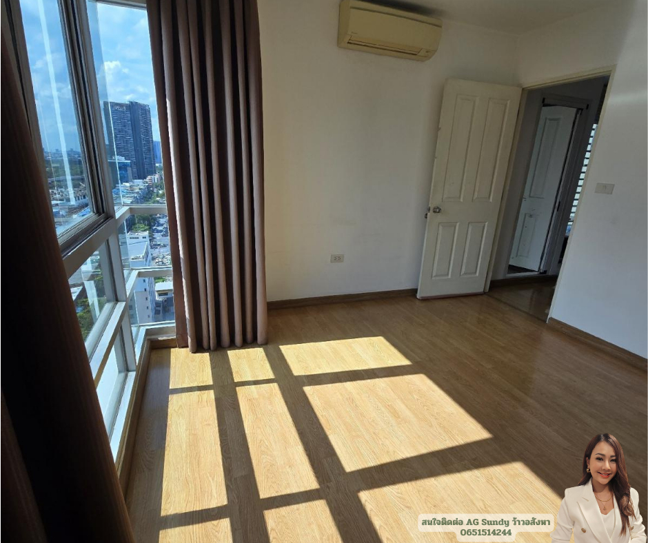 For SaleCondoSapankwai,Jatujak : **Urgent sale** Condo U Delight @Chatuchak Station, large room, 2 bedrooms, open room, can be decorated as desired.