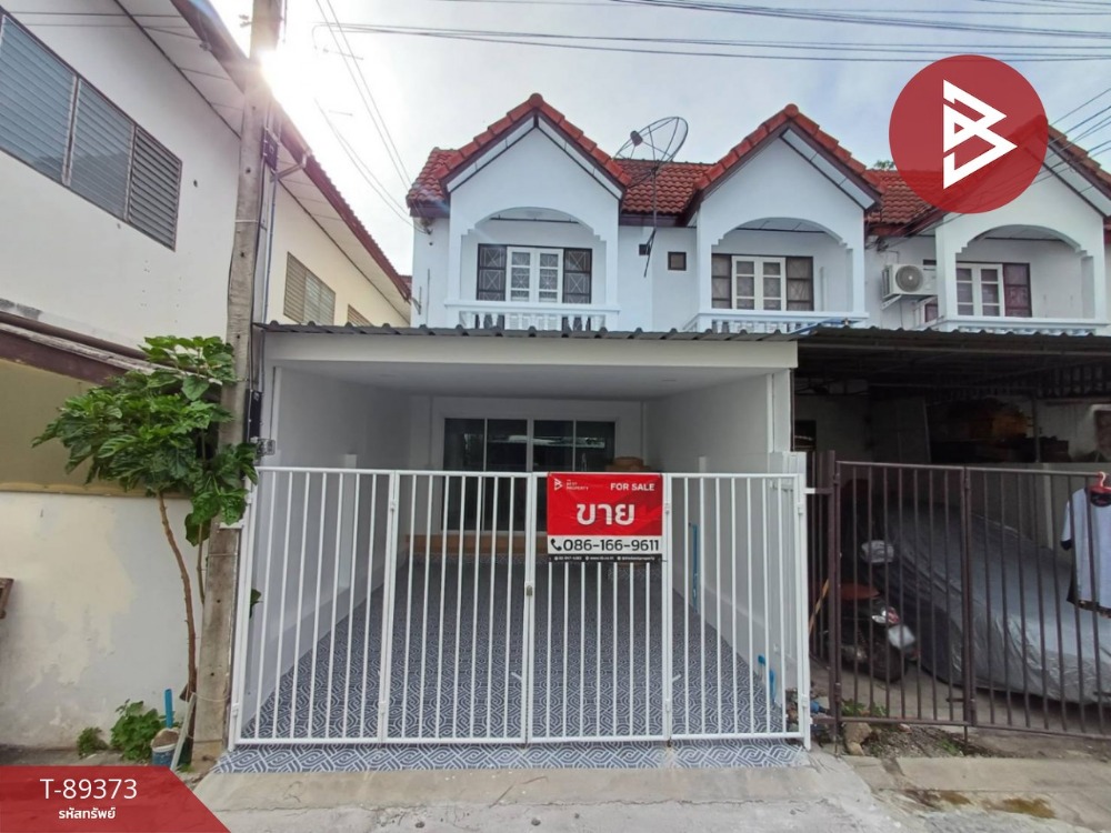 For SaleTownhouseSamut Songkhram : Townhouse for sale, area 16 square meters, Mae Klong, Samut Songkhram