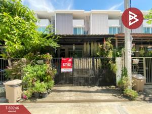 For SaleTownhouseRama 2, Bang Khun Thian : Townhouse for sale Citizens Village Rama 2-Tha Kham, Bang Khun Thian, Bangkok