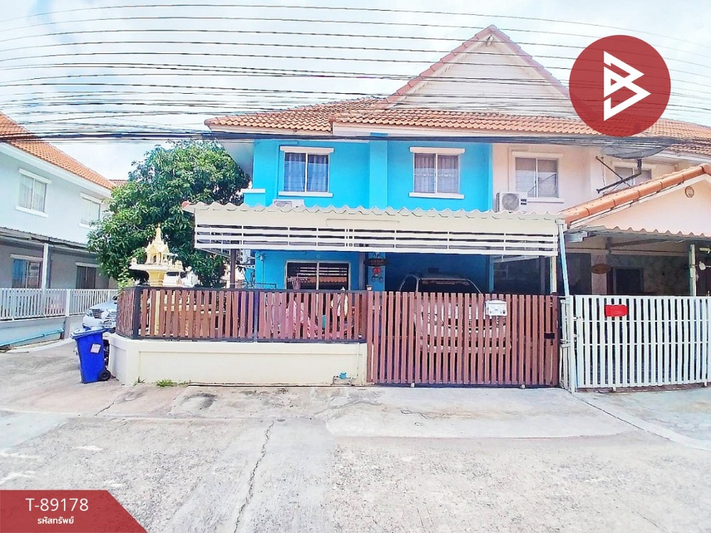 For SaleTownhouseSamut Prakan,Samrong : Townhouse for sale Pruksa Village 28/1 Bang Pu-Phraeksa Industrial Estate, Samut Prakan