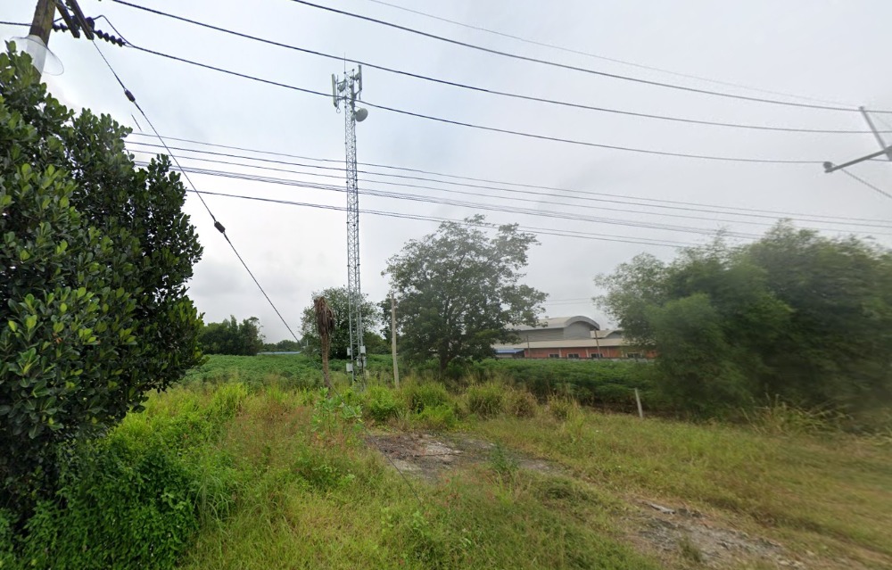 For SaleLandChachoengsao : Empty land for sale, 11 rai, Khanun Island, Chachoengsao.