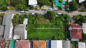 For SaleLandLadprao, Central Ladprao : Land for sale, already filled, Lat Phrao 64, Intersection 8, size 109-341 sq m., suitable for building a home office, 12 million baht.