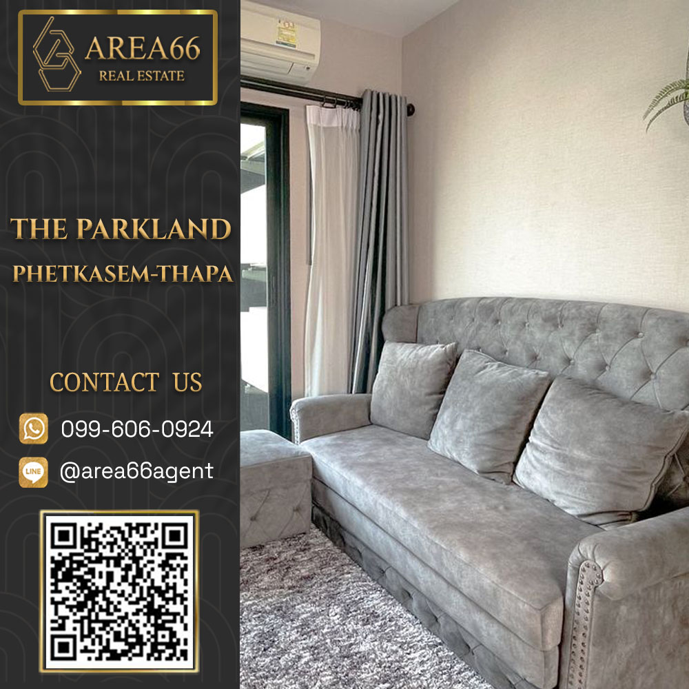 For SaleCondoThaphra, Talat Phlu, Wutthakat : 🔥 For sale!! Condo The Parkland Phetkasem-Tha Phra