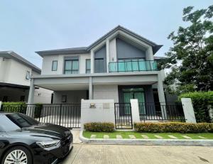 For SaleHouseRama5, Ratchapruek, Bangkruai : 2-story detached house for sale, Bangkok Boulevard Rama 5, usable area 245 sq m, land 65.3 sq m, 4 bedrooms, 4 bathrooms, only 13.5 million baht.