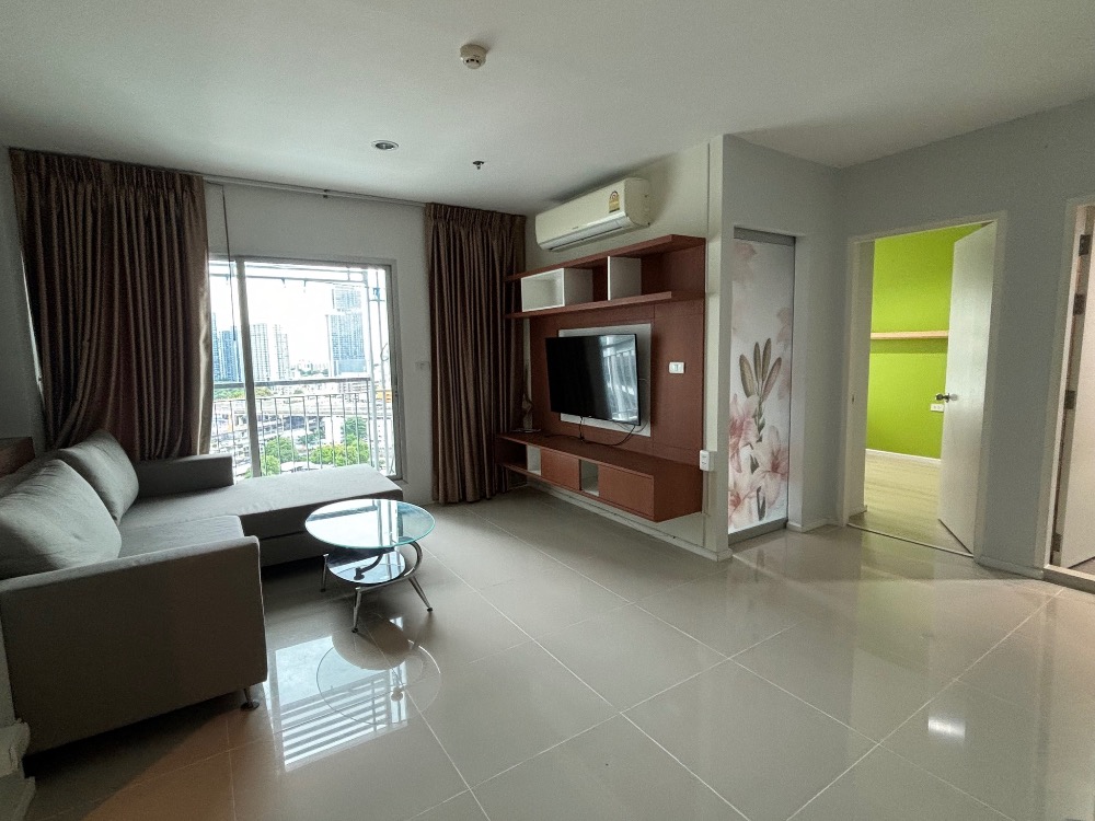 For RentCondoOnnut, Udomsuk : Condo for rent, Aspire Sukhumvit 48, BTS Phra Khanong, for rent 32,000 baht, 2 bedrooms, 2 bathrooms, 65 sq m, 17th floor, furniture and electrical appliances.