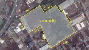 For SaleLandThaphra, Talat Phlu, Wutthakat : Land for sale next to Thoetthai Road, Wongwian Yai land, Land near the BTS