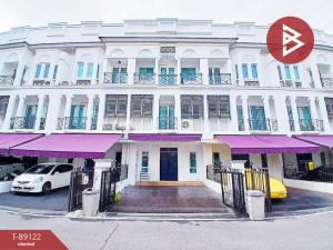 For SaleTownhouseOnnut, Udomsuk : For sale or rent, 3-story townhome, Leon Village, Sukhumvit 62, Phra Khanong, Bangkok, ready to move in.