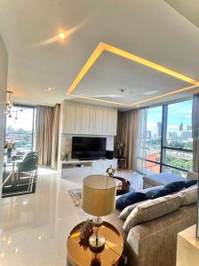 For RentCondoSathorn, Narathiwat : Luxury condo for rent. The Bangkok Sathorn. 2 Bed Type C. szie 105 sq.m.