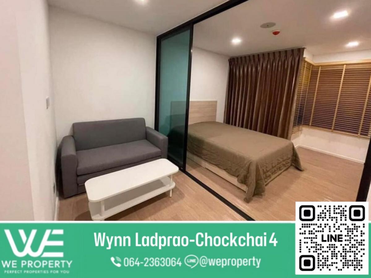 For SaleCondoChokchai 4, Ladprao 71, Ladprao 48, : The owner has lived very little and has never rented it out. ⭐Wynn Ladprao-Chockchai 4 (Winn Ladprao-Chockchai 4)