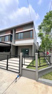 For RentTownhousePathum Thani,Rangsit, Thammasat : For rent, 2-story townhome, width 5.5 meters, Pleno Town Rangsit Klong 4-Wongwaen.