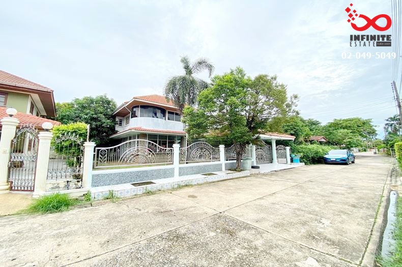 For SaleHousePathum Thani,Rangsit, Thammasat : 2-story detached house for sale, 85.5 square meters, Supalai Buri, Khlong 4, Rangsit-Nakhon Nayok Road, selling cheap.