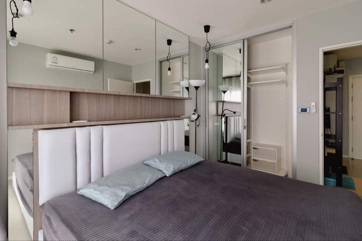 For SaleCondoOnnut, Udomsuk : S-APP126 Condo for sale, Aspire Sukhumvit 48, 19th floor, Building N, city view, 32 sq m., 1 bedroom, 1 bathroom, 3 million 064-878-5283