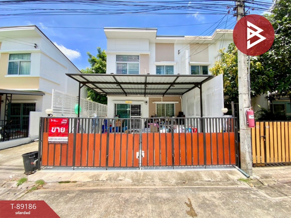 For SaleTownhousePathum Thani,Rangsit, Thammasat : Townhouse for sale Novoville Village Ring Road - Lam Luk Ka, Khlong 3, Lam Luk Ka, Pathum Thani