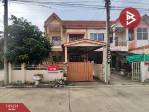 For SaleTownhouseNakhon Pathom : 2-story townhouse for sale, Rom Yen Village, Khun Kaeo, Nakhon Chai Si.