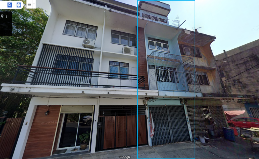 For RentShophouseRathburana, Suksawat : 4-story shophouse for rent, Soi Sukhasawat 30, for business or residence.