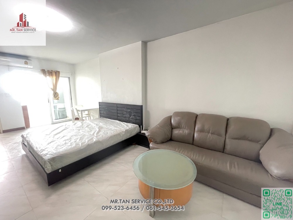 For RentCondoPattanakan, Srinakarin : Studio for rent, special price, Supalai Park Srinakarin Condo, beautiful room, fully furnished, ready to move in, near the BTS