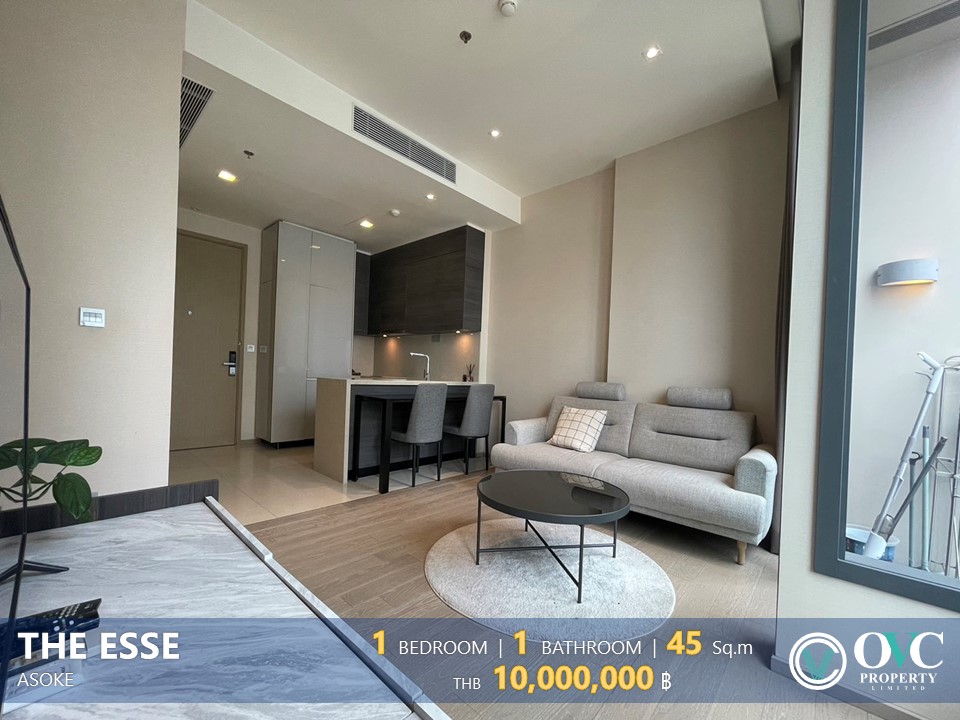 For SaleCondoSukhumvit, Asoke, Thonglor : Luxury condo in the heart of Asoke for Sale @ The ESSE Asoke