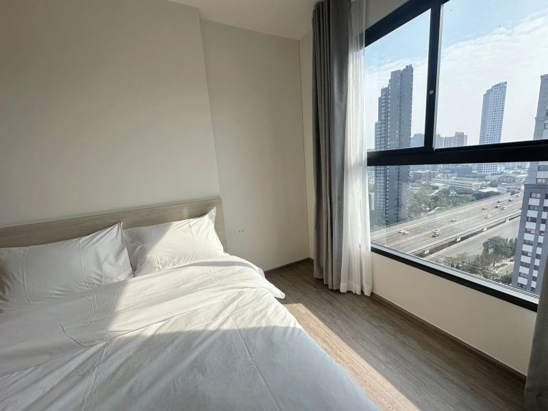 For RentCondoOnnut, Udomsuk : 💥💥 Condo for rent Nia By Sansiri, new room, beautiful, convenient to travel, there is a Shuttle Bus for pick-up and drop-off.