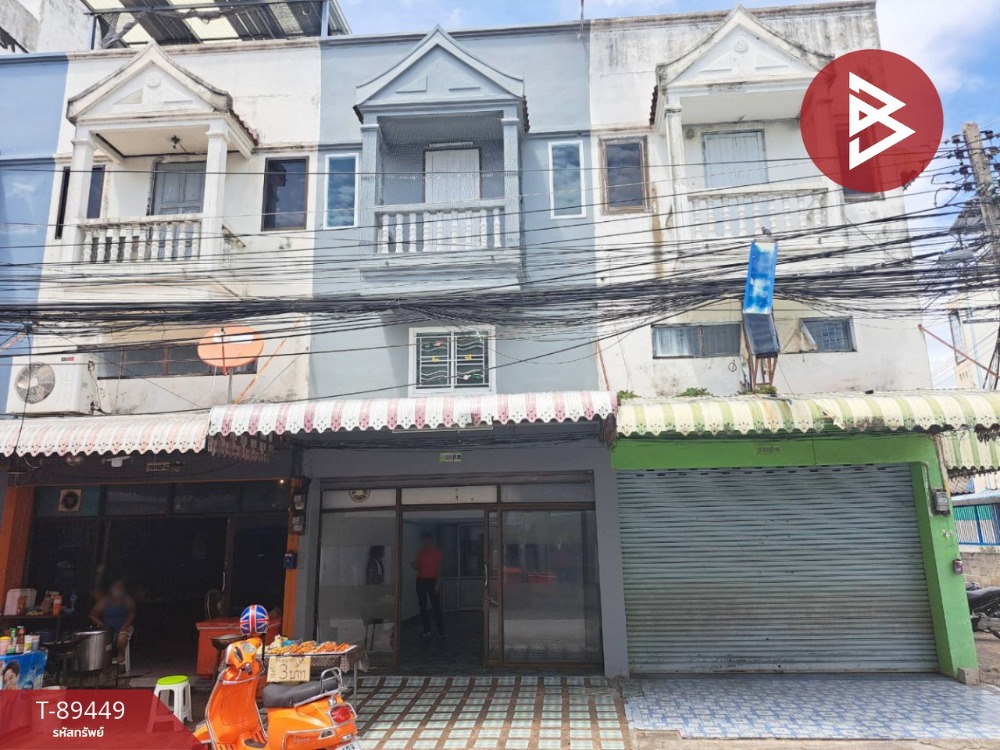 For SaleShophouseNakhon Sawan : Commercial building for sale, 3 floors, area 17 sq m, Nakhon Sawan Tok, Nakhon Sawan